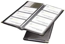 Visiting Card Holder 384 Cards Capacity
